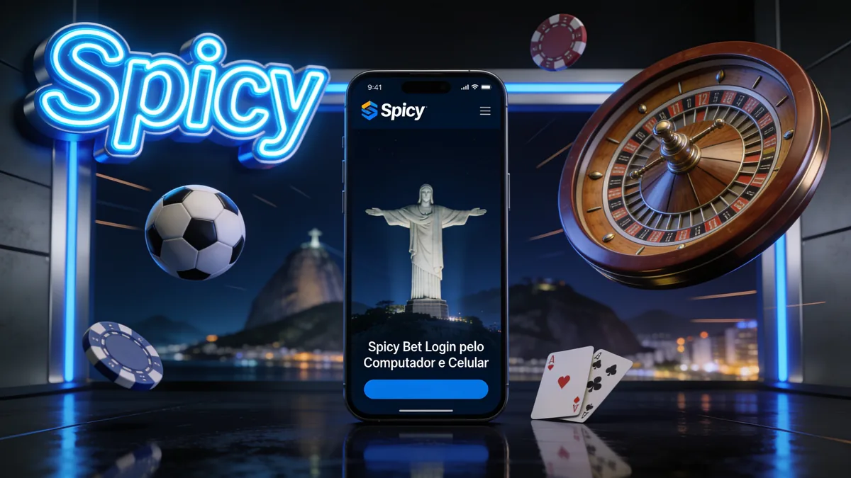 Spicy Bet Login pelo Computador e Celular para jogadores no Brasil
